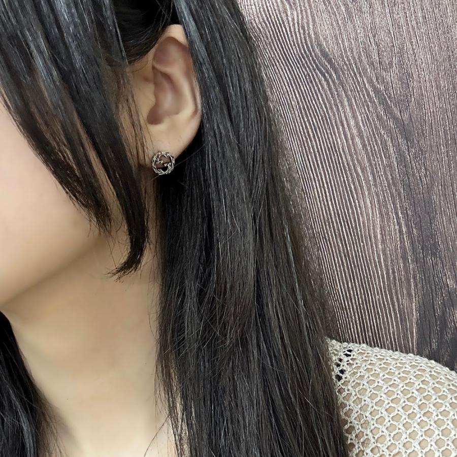 GUCCI（グッチ） ピアス シルバー925 ユニセックス インターロッキング