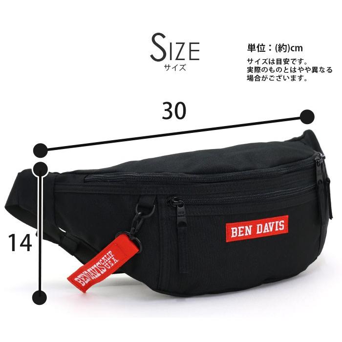 BEN DAVIS（ベンデイビス） 【SALE 10％OFF】 ウエストバッグ 正規販売