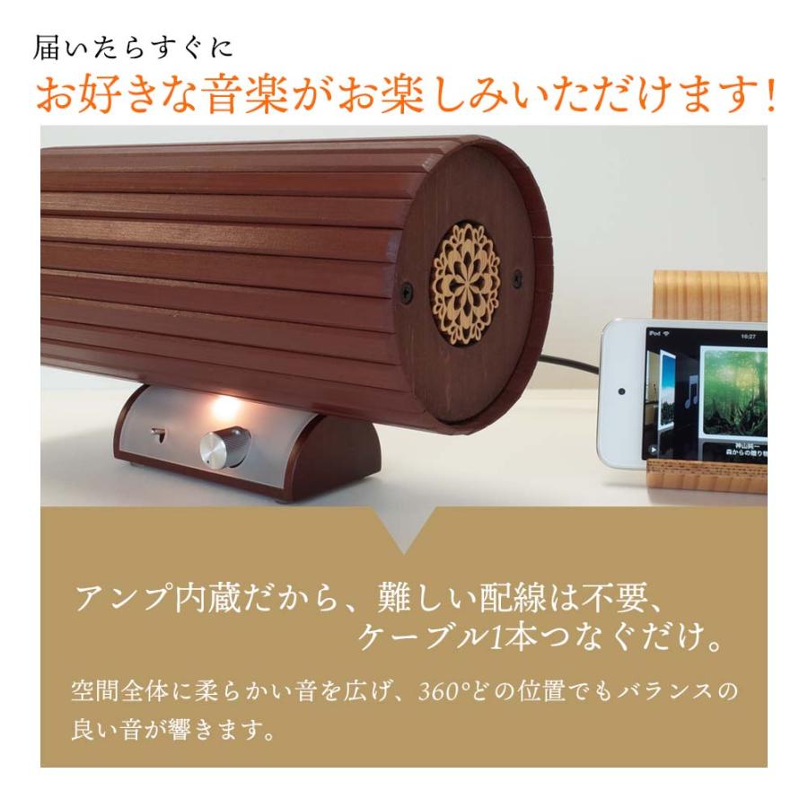 エムズシステム アンプ内蔵波動スピーカー ショコラ : イマココ