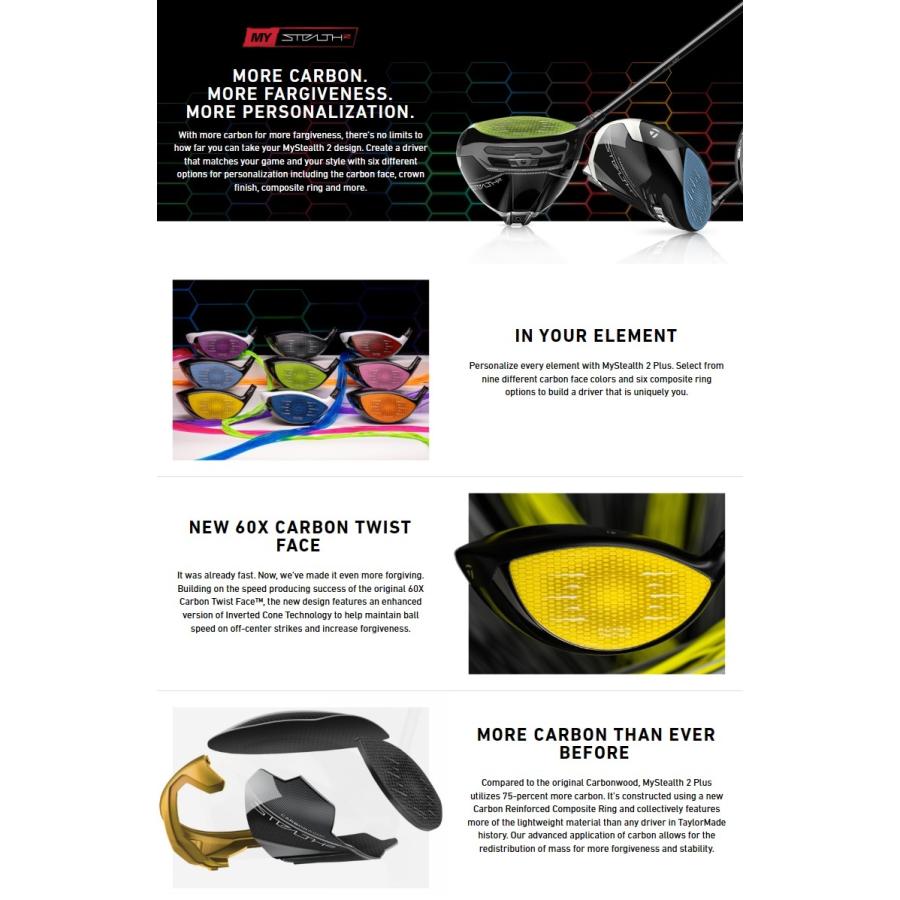 TaylorMade（テーラーメイド） TaylorMade MyStealth 2 Plus Driver