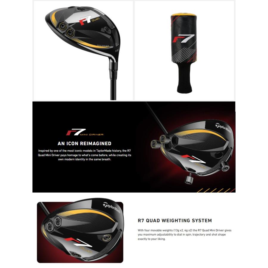 TaylorMade（テーラーメイド） (レフティモデル) Taylor Made R7 Quad