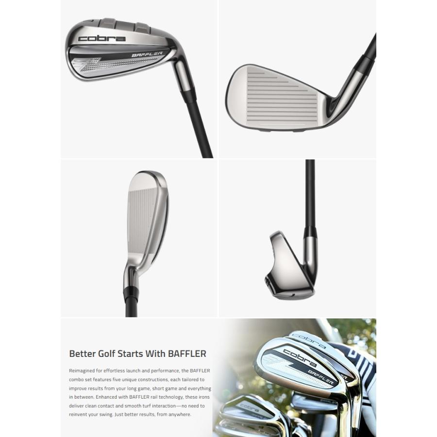 COBRA（コブラ） Cobra Golf Baffler Combo Iron Set バフラー コンボ