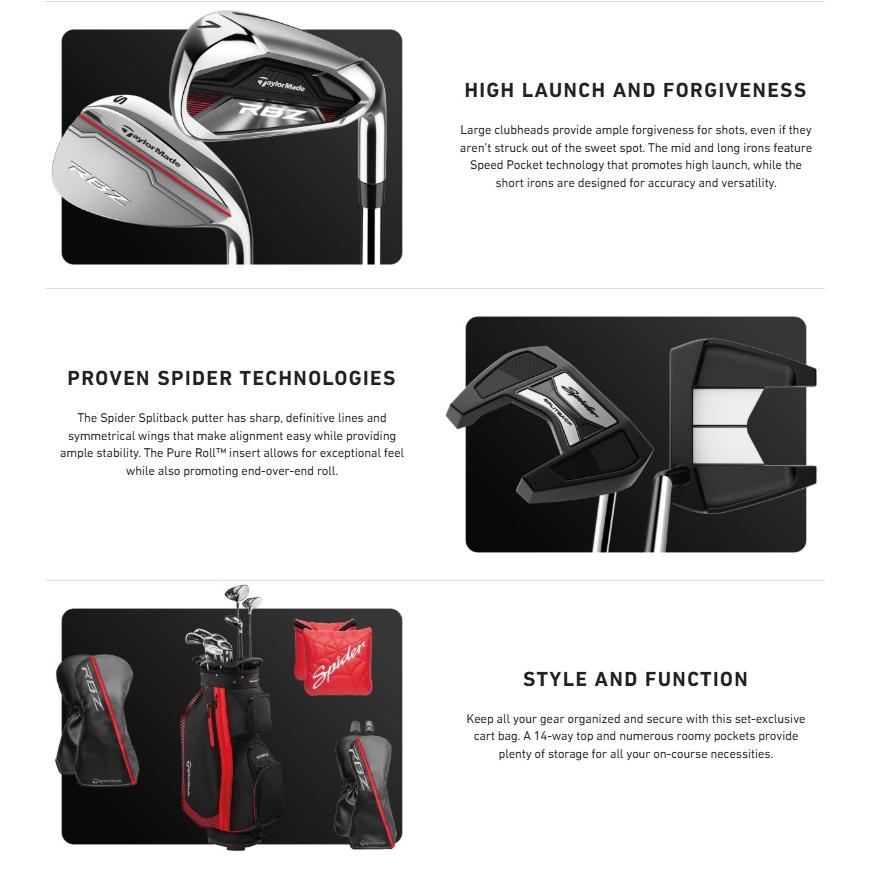TaylorMade（テーラーメイド） TaylorMade RBZ Complete Set RBZ