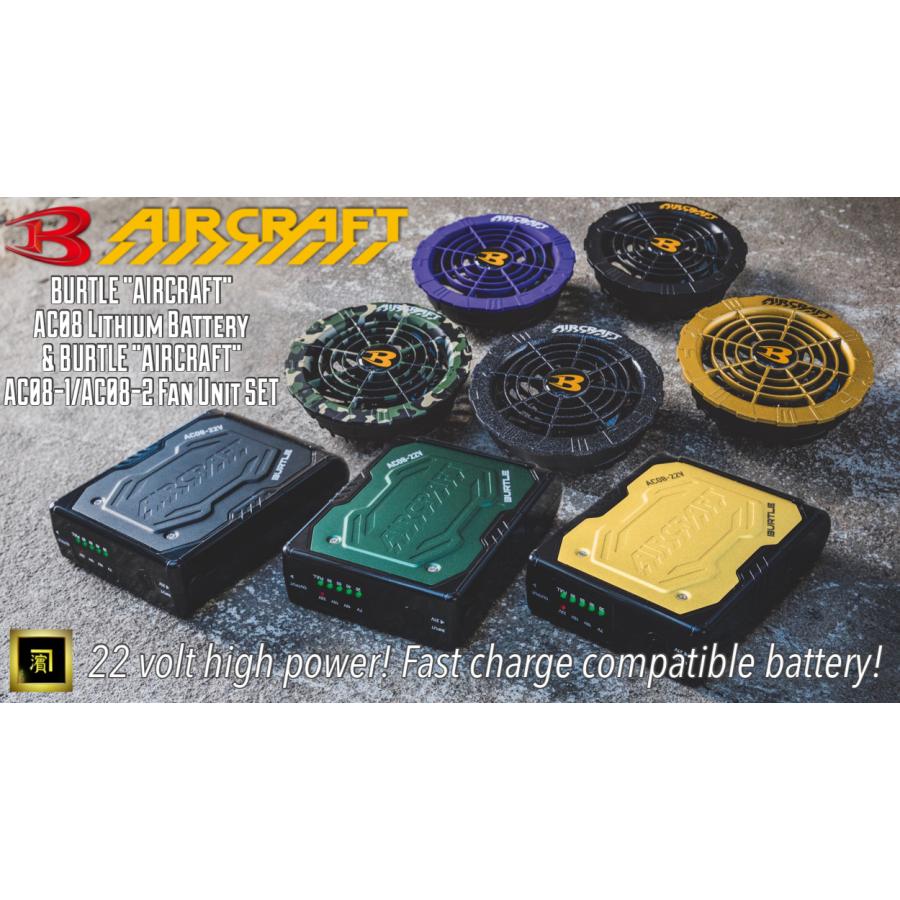 BURTLE（バートル） 2024年 新型モデル AC08 AC08-1/AC08-2 エアー