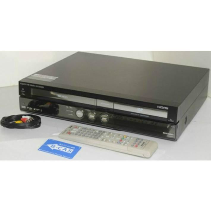 vhs dvd 一体型 レコーダー ビデオデッキ SHARP 250GB HDD搭載ビデオ