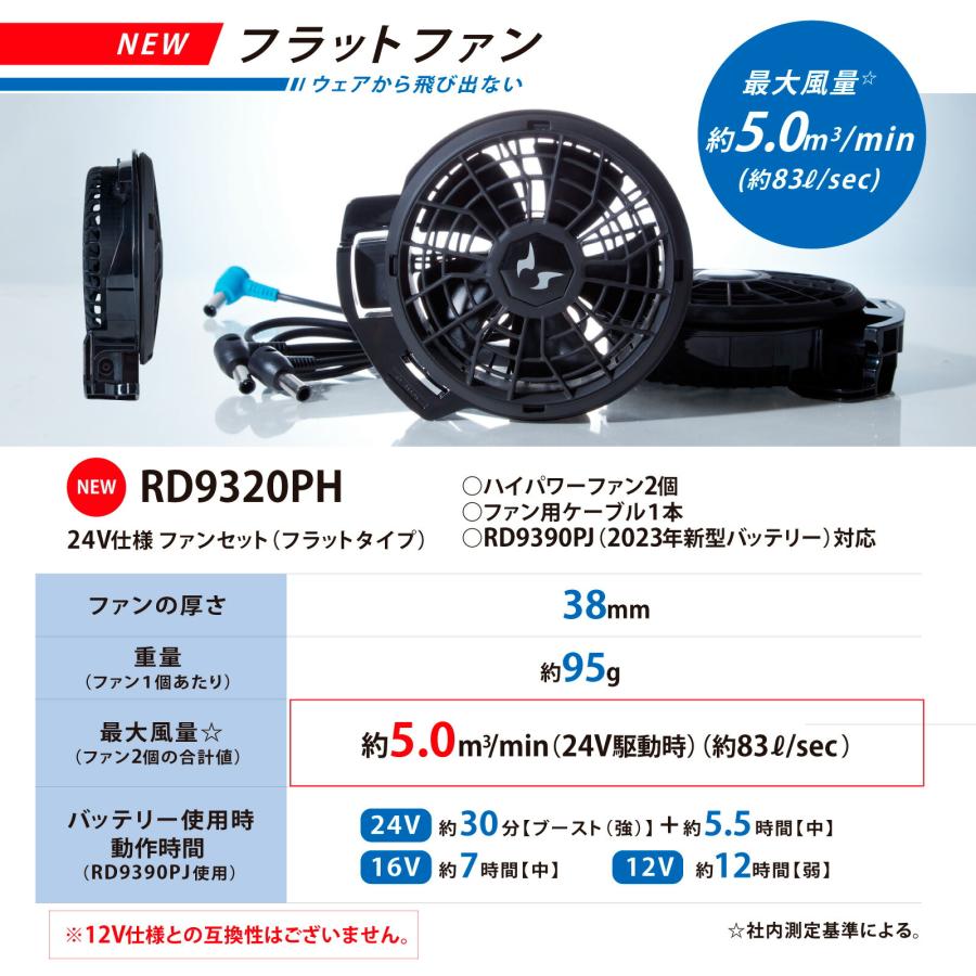 空調風神服 24V バッテリー ファン セット サンエス Bluetooth 空調