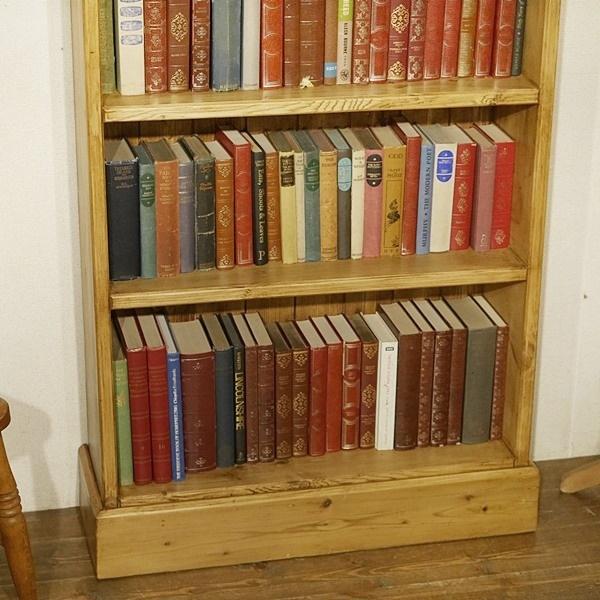 英国イギリスアンティーク家具 オープンブックケース 書棚 ブック