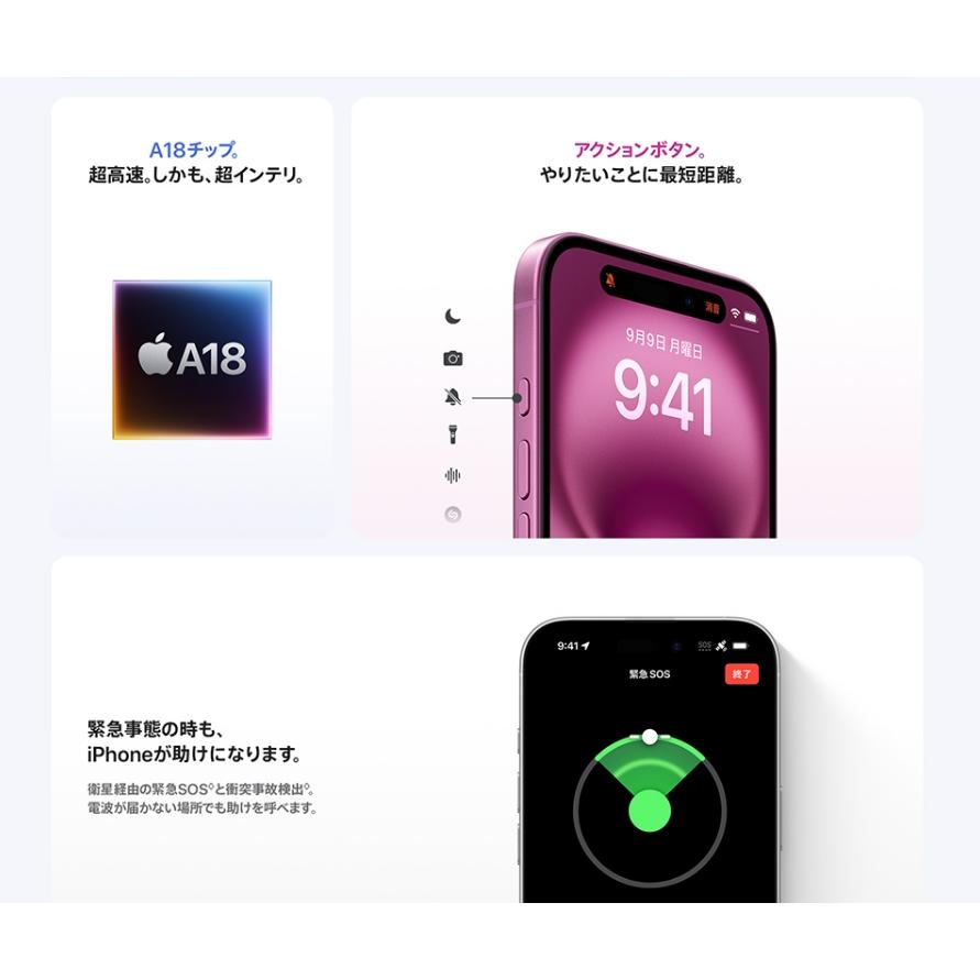 iPhone 16 【新品 未開封品】SIMフリー 256GB ウルトラマリン