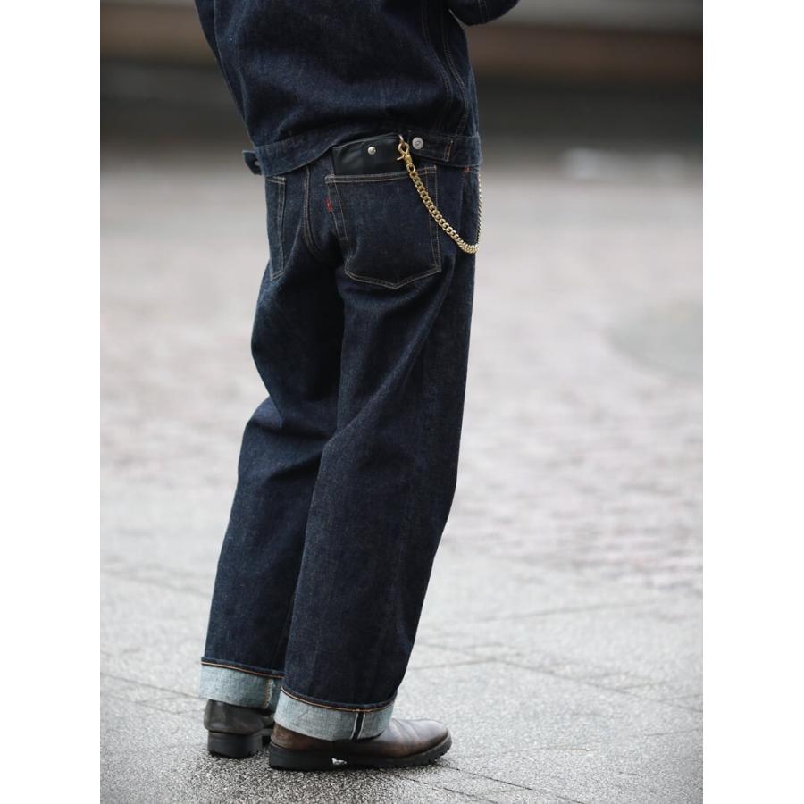 バックドロップレザーズ ウォレットチェーン 真鍮 BACKDROP Leathers