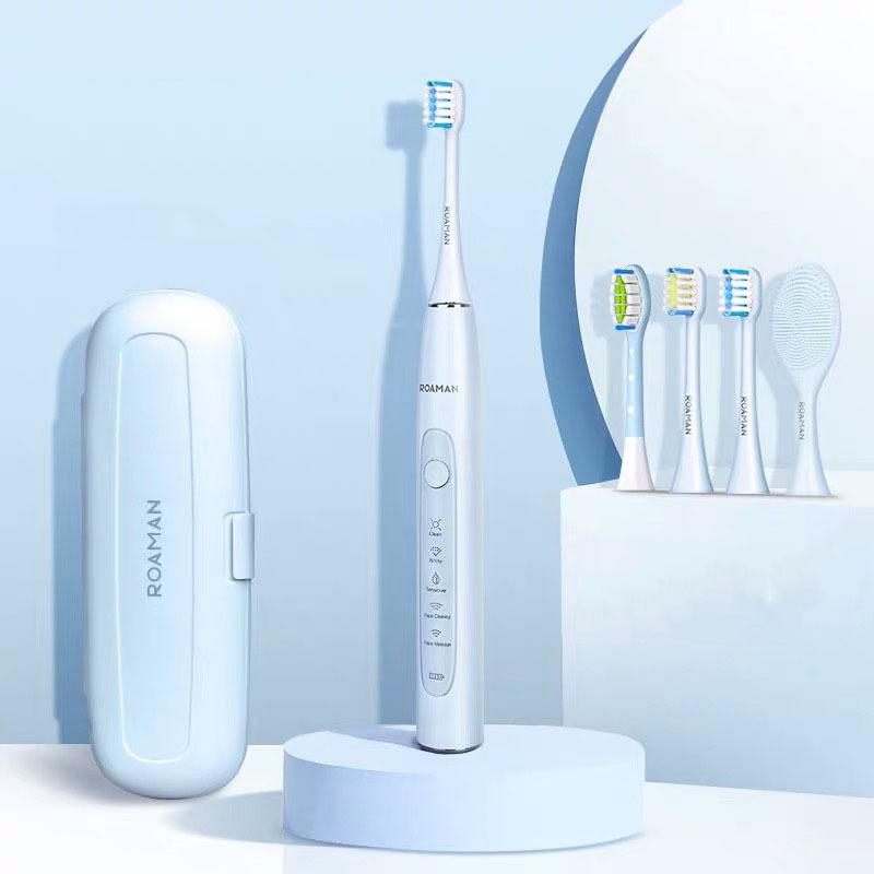 音波電動歯ブラシ T10 （ピンク／ブルー） 充電式 持ち運び 音波振動