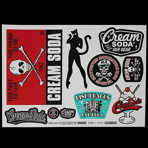 クリームソーダ（CREAM SODA） ◇ステッカーセット◇ ◇CS◇ PD34GS-04