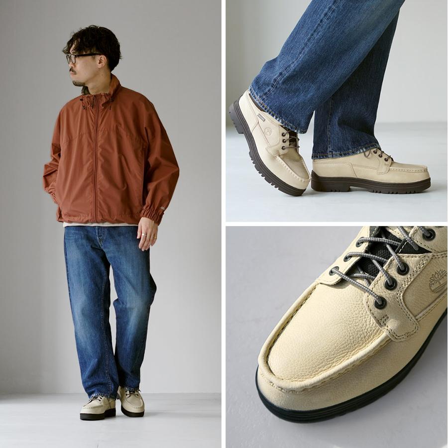 Timberland（ティンバーランド） モックトゥ ゴアテックス レザー