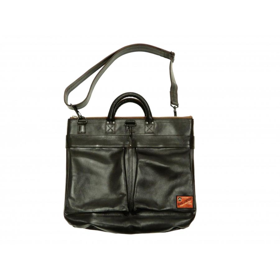 TOYS McCOY（トイズマッコイ） レザーヘルメットバッグ 馬革 ホース