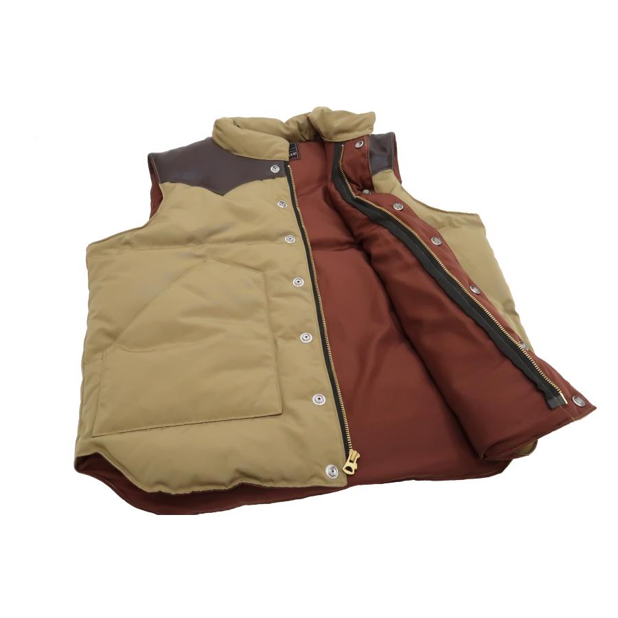 SUGAR CANE シュガーケーン ダウンベスト Sugar Cane レザーヨーク