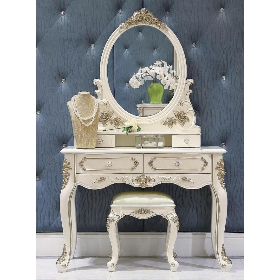 2/25まで最大15％お値引！条件は要問い合わせ！姫系ロココ調ドレッサー