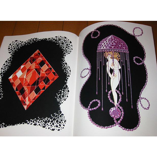 洋書 エルテ画集/ Erte Graphics: Five Complete Suites Reproduced in