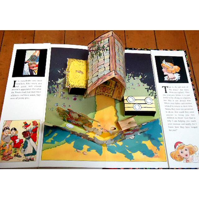 洋書絵本 ラガディアン＆アンディとしわしわ膝の駱駝 しかけ絵本