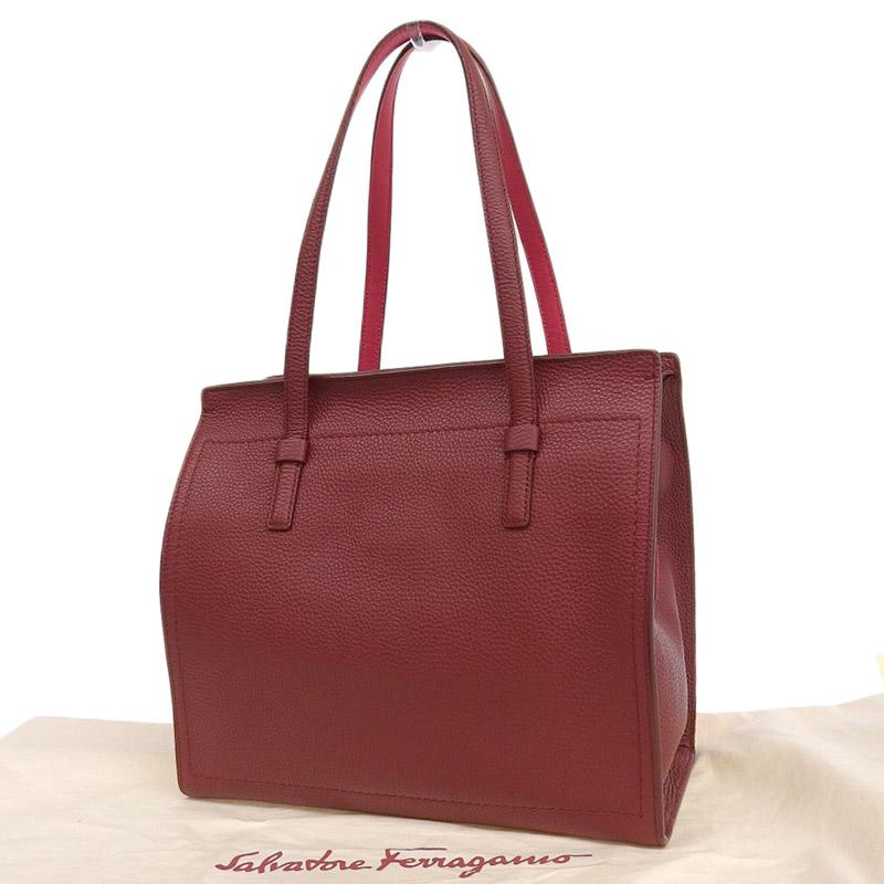 FERRAGAMO（フェラガモ） エイミー ガンチーニ トートバッグ レザー