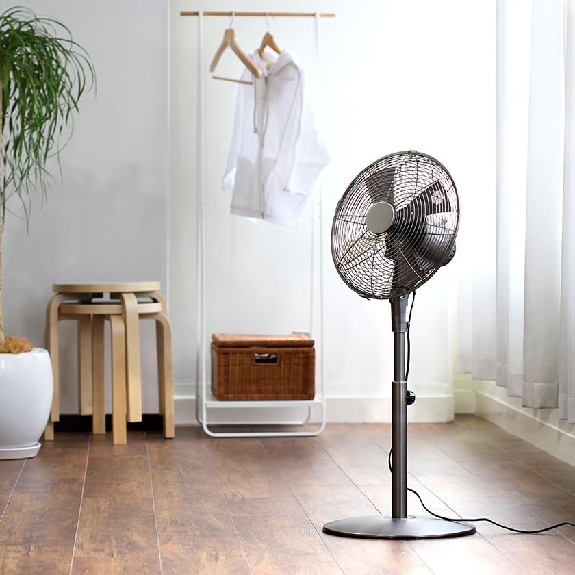 DOSHISHA（ドウシシャ） 扇風機 おしゃれ レトロ レトロ扇風機 メタル