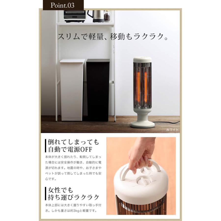 0（プラスマイナスゼロ） ［ プラマイゼロ 1000Wカーボンヒーター