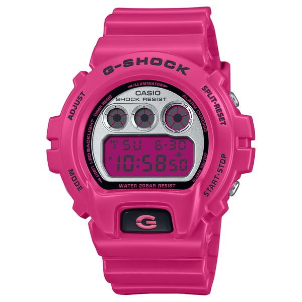 G-SHOCK G-ショック クレイジーカラーズ ビビットピンク DW6900系 三つ
