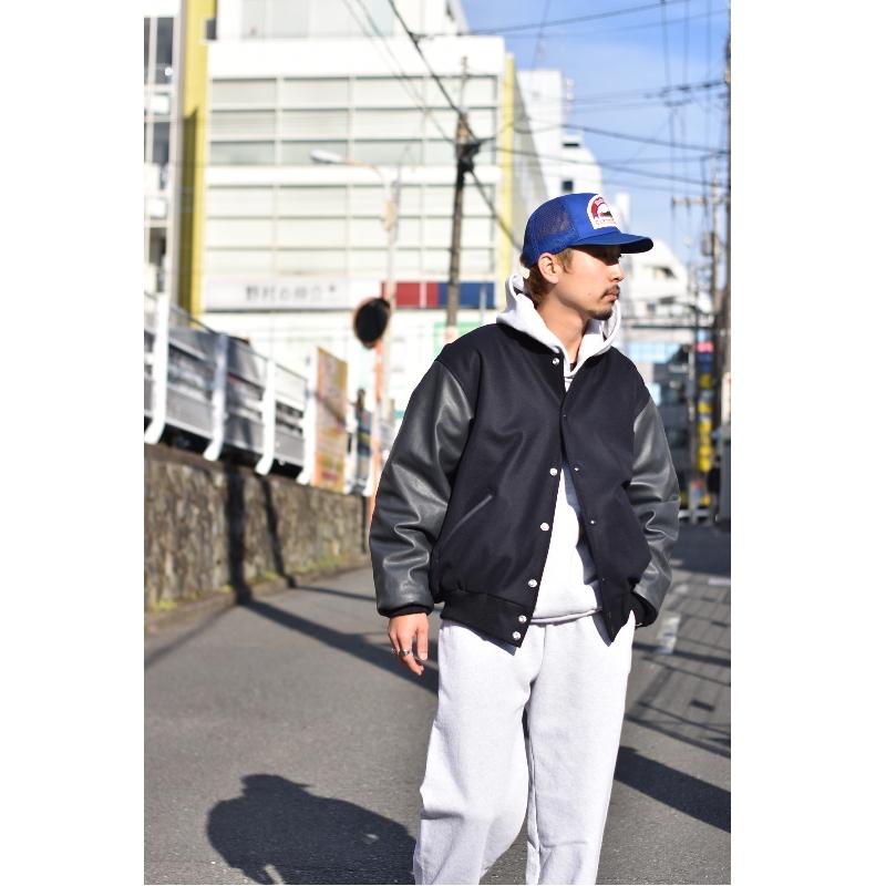 ゲームスポーツウェア ウール レザー バーシティー ジャケット