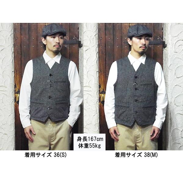 SUGAR CANE シュガーケーン ワークベスト SC12795 9oz COTTON COVERT