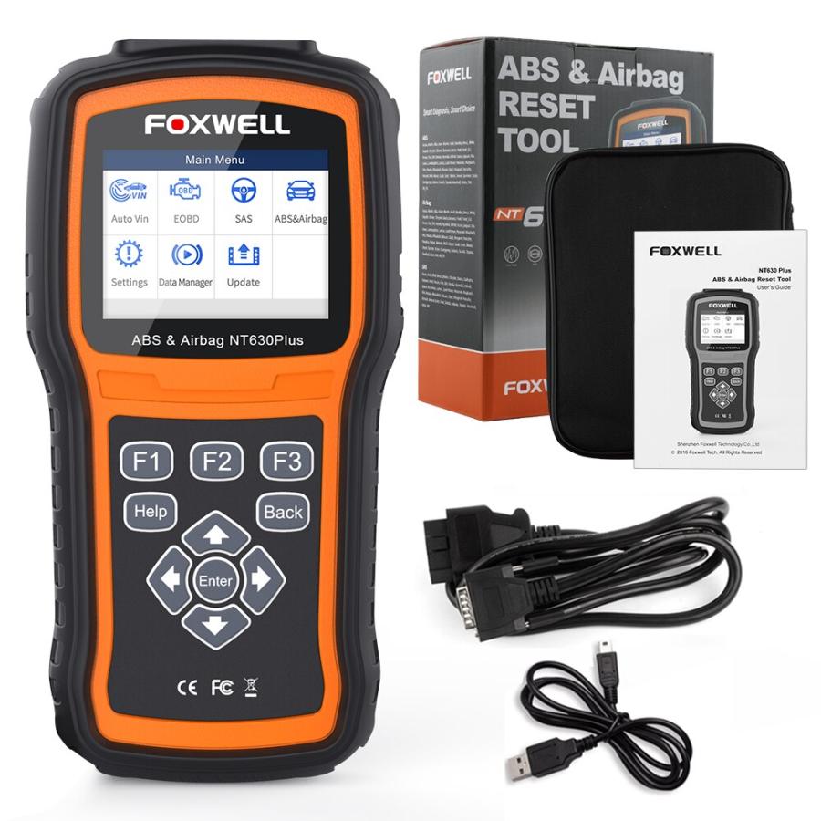 Foxwell NT630 Plus 自動車診断ツール自動 OBD2 スキャナチェック