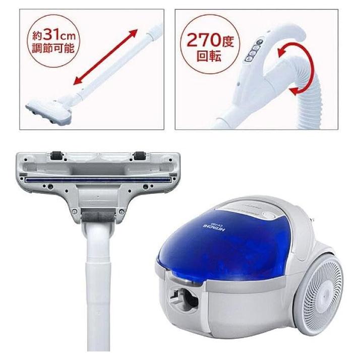 日立（HITACHI） CV-F50-A 紙パック式クリーナー 掃除機 フロアブラシ