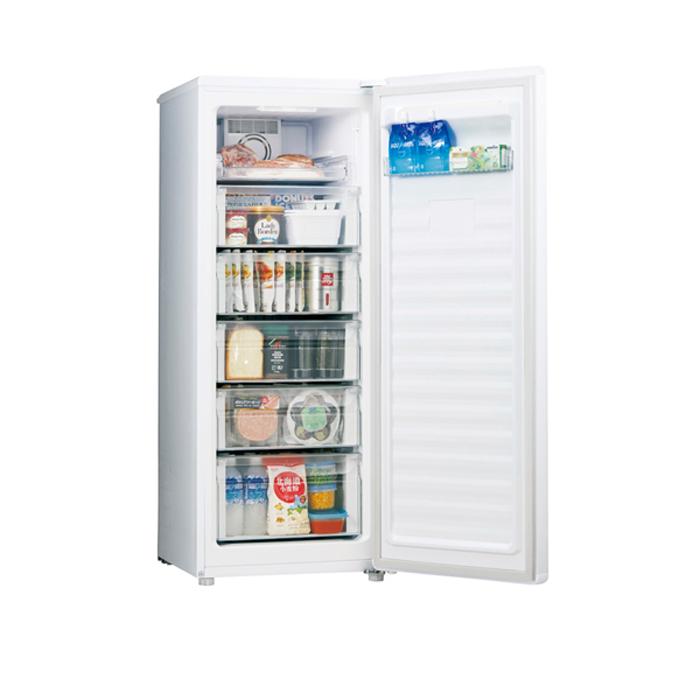 Haier（ハイアール） JF-NUF153D-W 前開き式冷凍庫 153L ホワイト