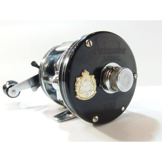 アブ アンバサダー 5000C 黒 Big A 83年 ABU Ambassadeur 右巻き