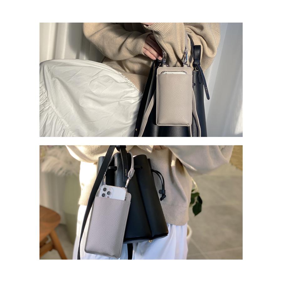 GISELLE スマホショルダー レディース 斜め掛け 軽量 ショルダーバッグ