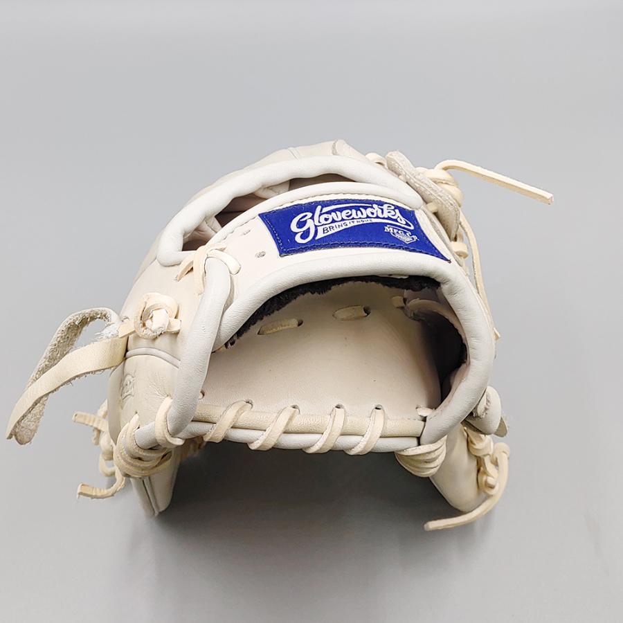 クリーニング済み 】 グラブワークス 硬式グローブ / 外野手用 型付け
