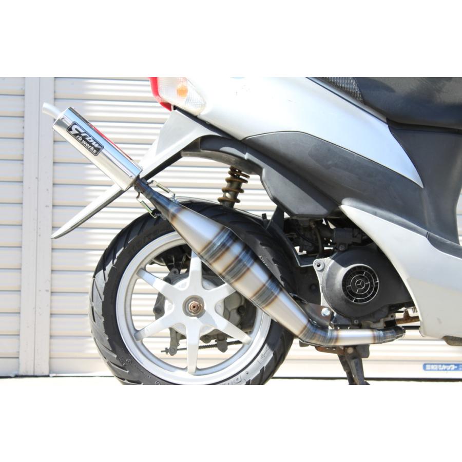 rb-works製☆スズキZZ/レッツII用☆レーシングチャンバー サイレンサー