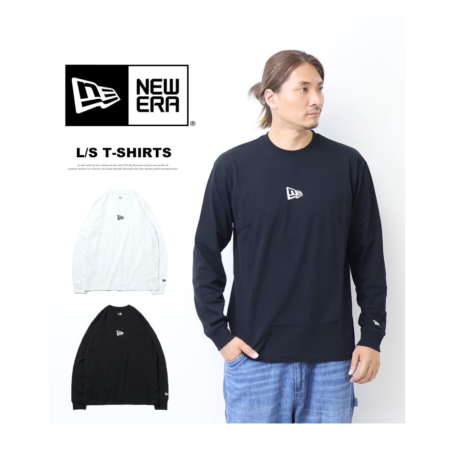 NEW ERA（ニューエラ） 長袖 コットン Tシャツ Flag Logo Mini