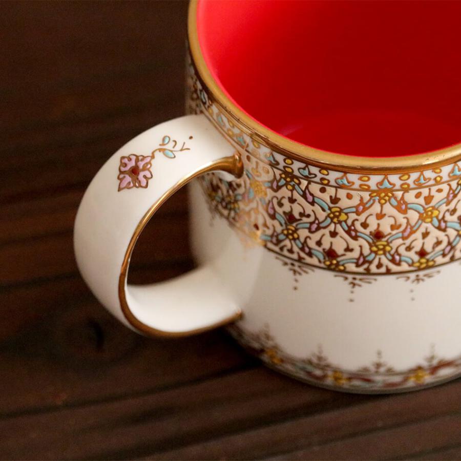 マグカップ コーヒーカップ ベンジャロン焼き ベンジャロン焼 タイ王国