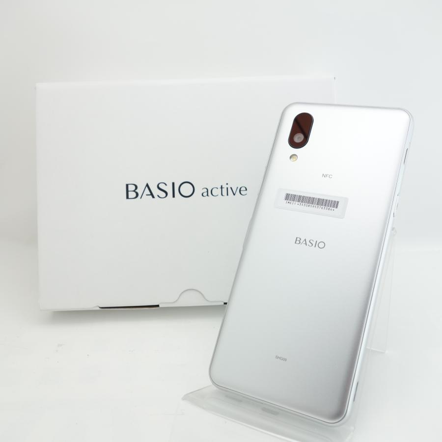 BASIO 【SIMフリー】BASIO active SHG09 シルバー au版SIMロック解除品