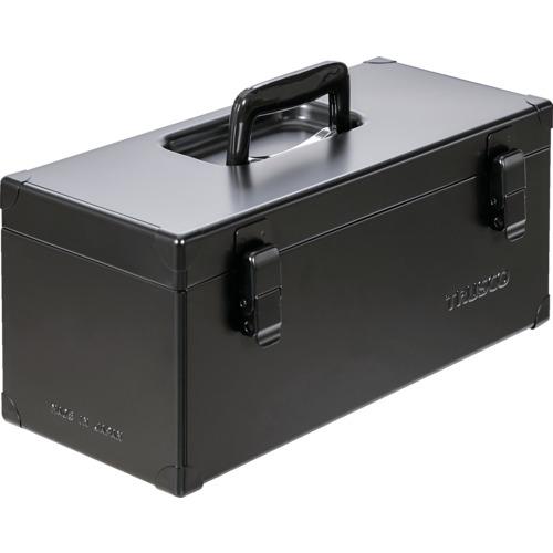 TRUSCO 片開きツールボックス つや消しブラック W405×D173×H175