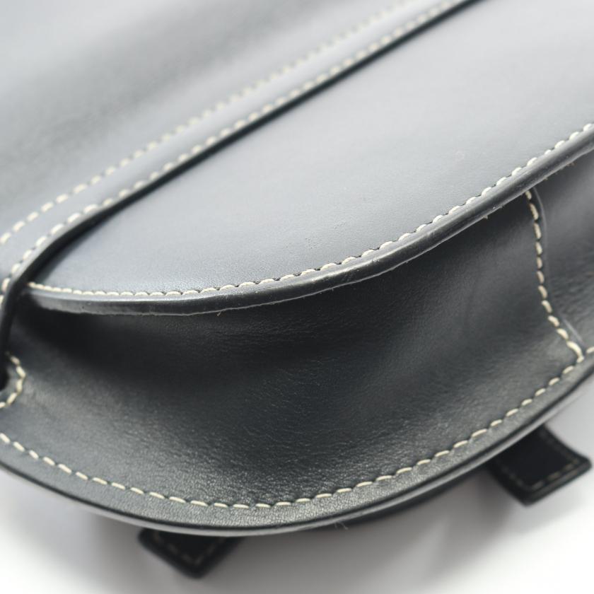 LOEWE（ロエベ） ゲートバッグ ミニ ショルダーバッグ レザー ブラック