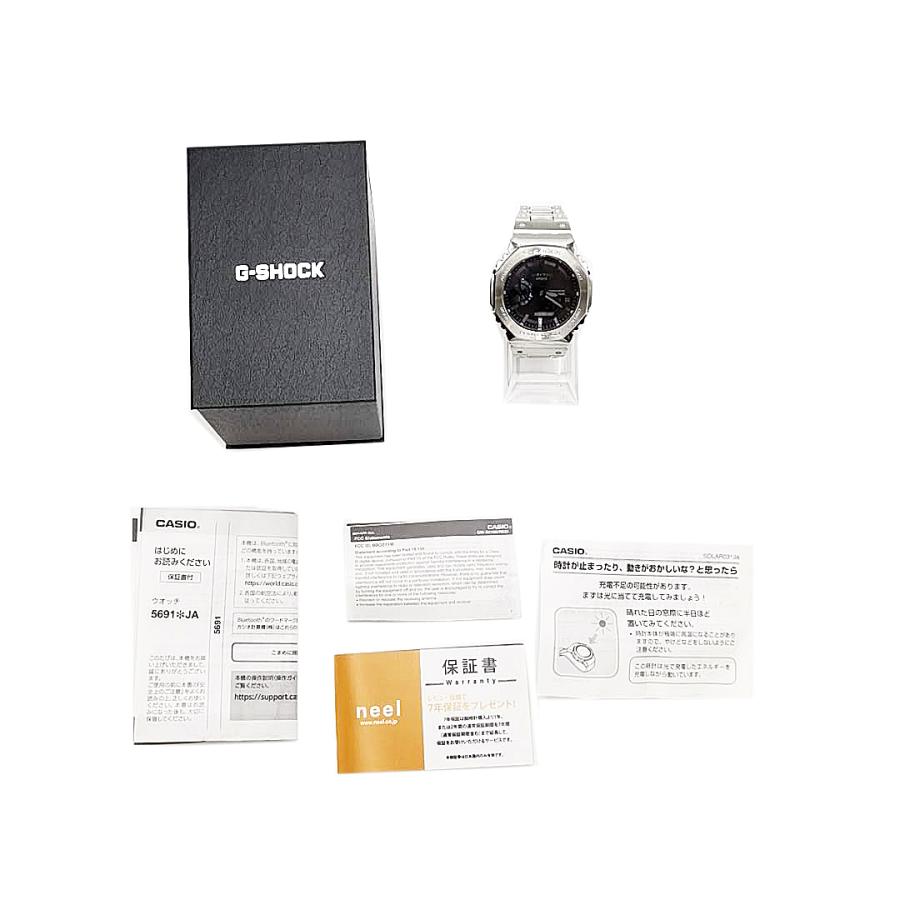 送料無料 超美品 カシオ ジーショック 腕時計 2針 5691 GM-B2100 2100