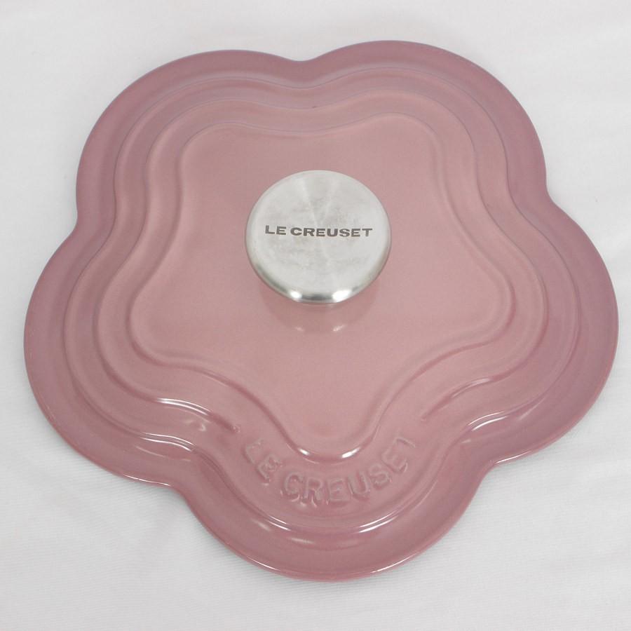 ボーナスストア+5％】ル・クルーゼ ココットフルール 20cm モーブ