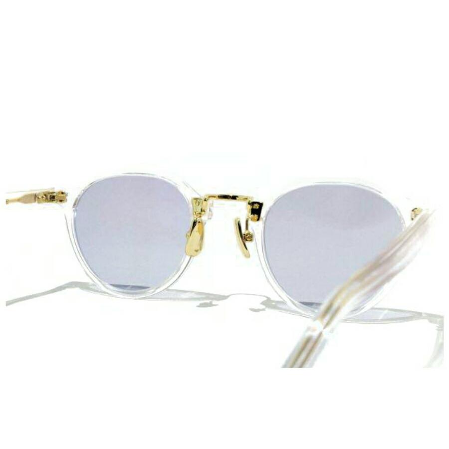 A.D.S.R. adsr サングラス SATCHMO サッチモ 03 クリアフレーム ブルー