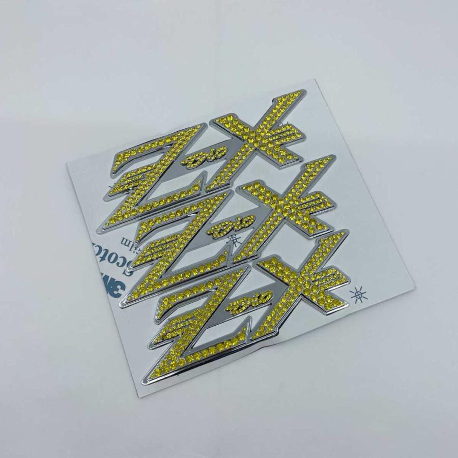 セール ライブ Dio ZX AF35 クリスタル 3D エンブレム メッキ ゴールド