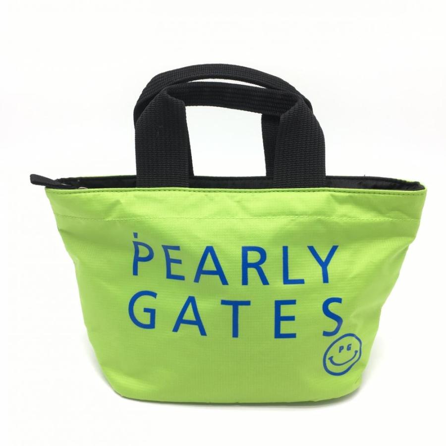 PEARLY GATES（パーリーゲイツ） カートバッグ ライトグリーン×ブルー