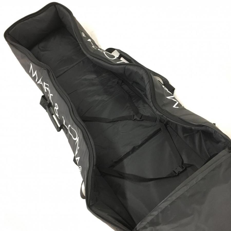 新品】マークアンドロナ トラベルケース 黒×白 キャスター付ゴルフ