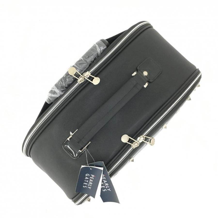 PEARLY GATES（パーリーゲイツ） キャリーケース 黒×白 ニコちゃん
