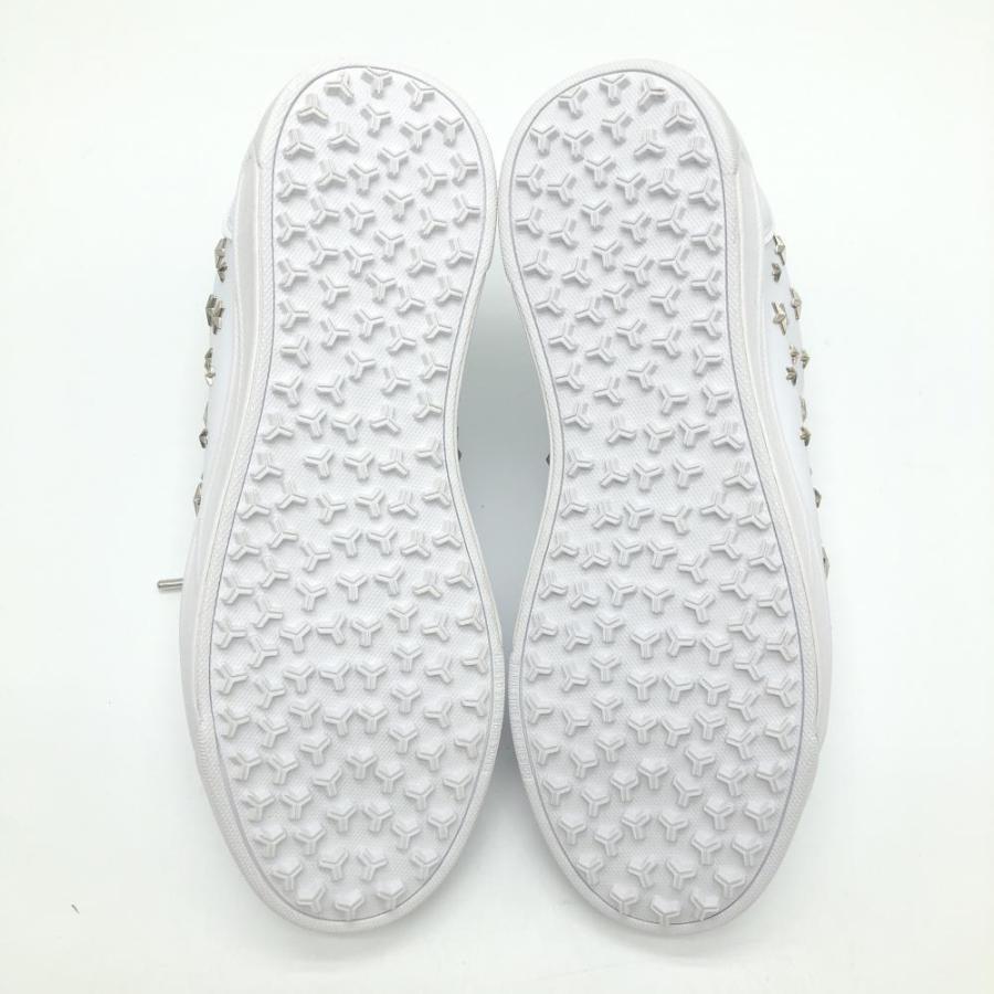 未使用品】セントアンドリュース ゴルフシューズ 白×シルバー 星