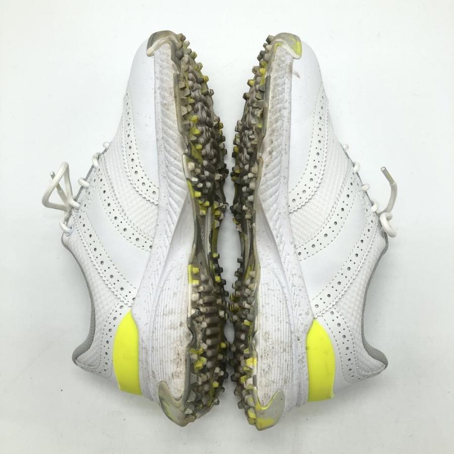 パーリーゲイツ ゴルフシューズ 白×イエロー 053-3292752 スパイクレス