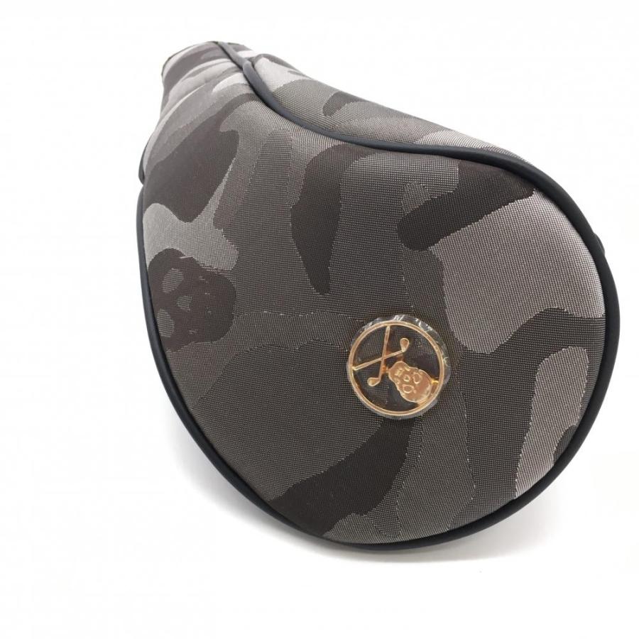 MARK&LONA（マークアンドロナ） ヘッドカバー ブラウン DR 迷彩×スカル