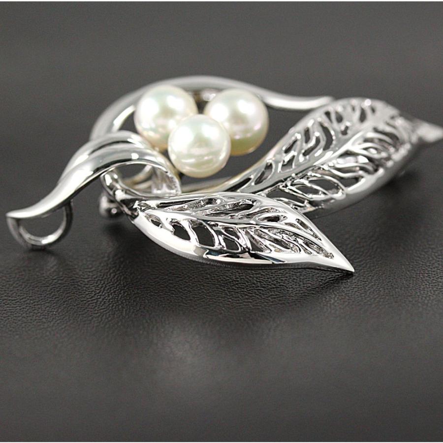 TASAKI（タサキ・田崎真珠） リーフモチーフ アコヤ真珠・パール